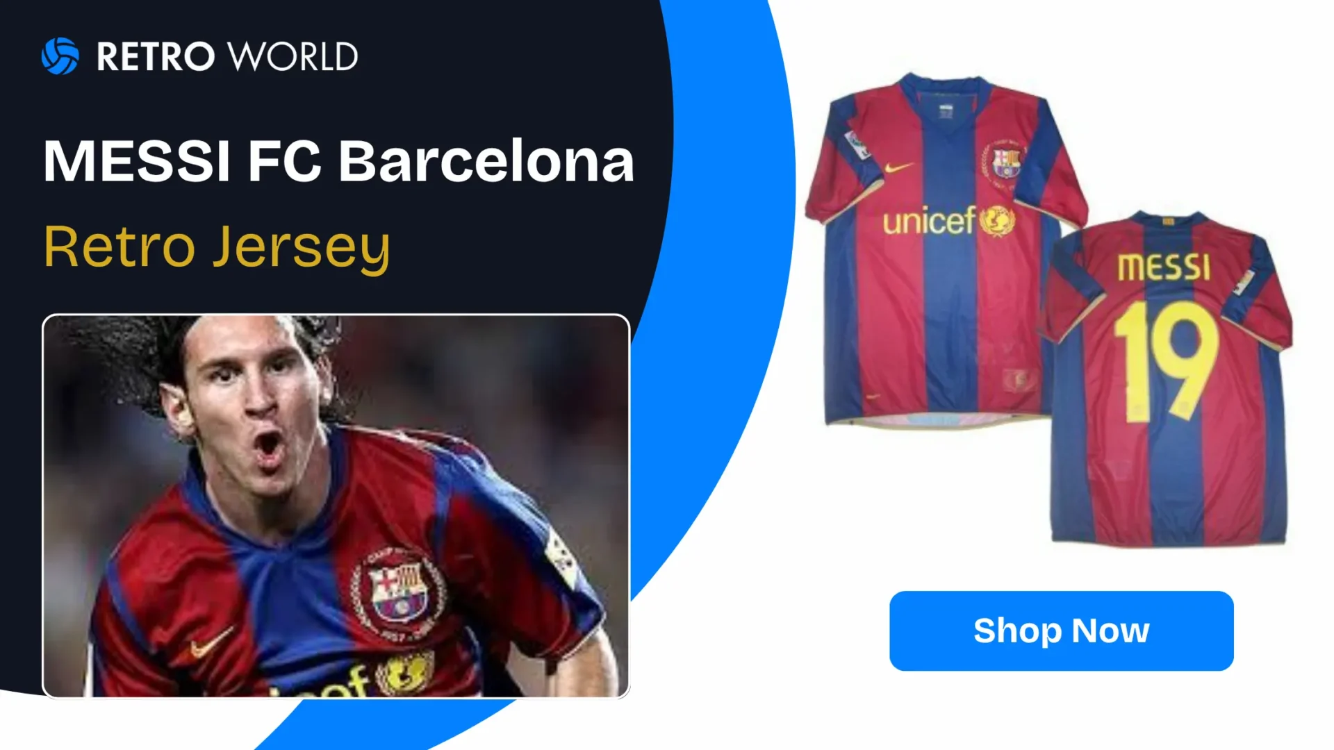 Messi FC Barcelona Jersey
