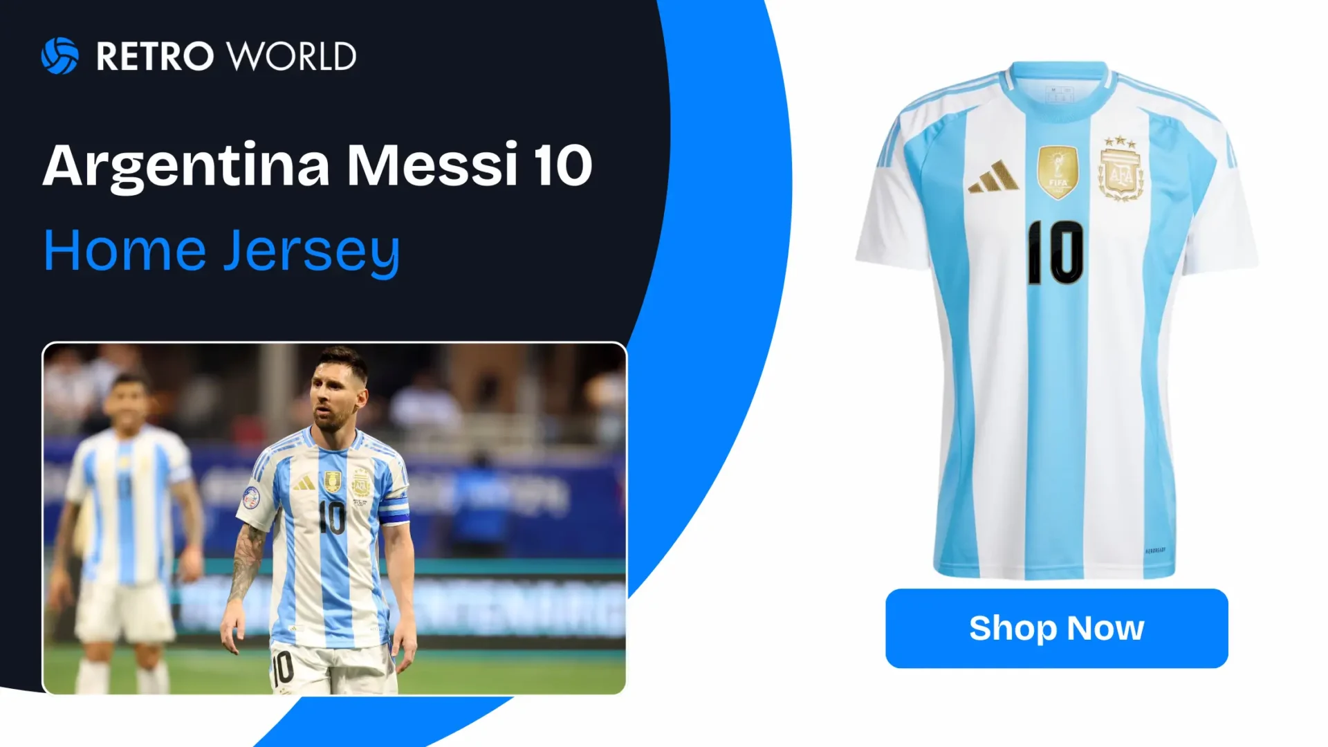 Lionel Messi Argentina Jersey