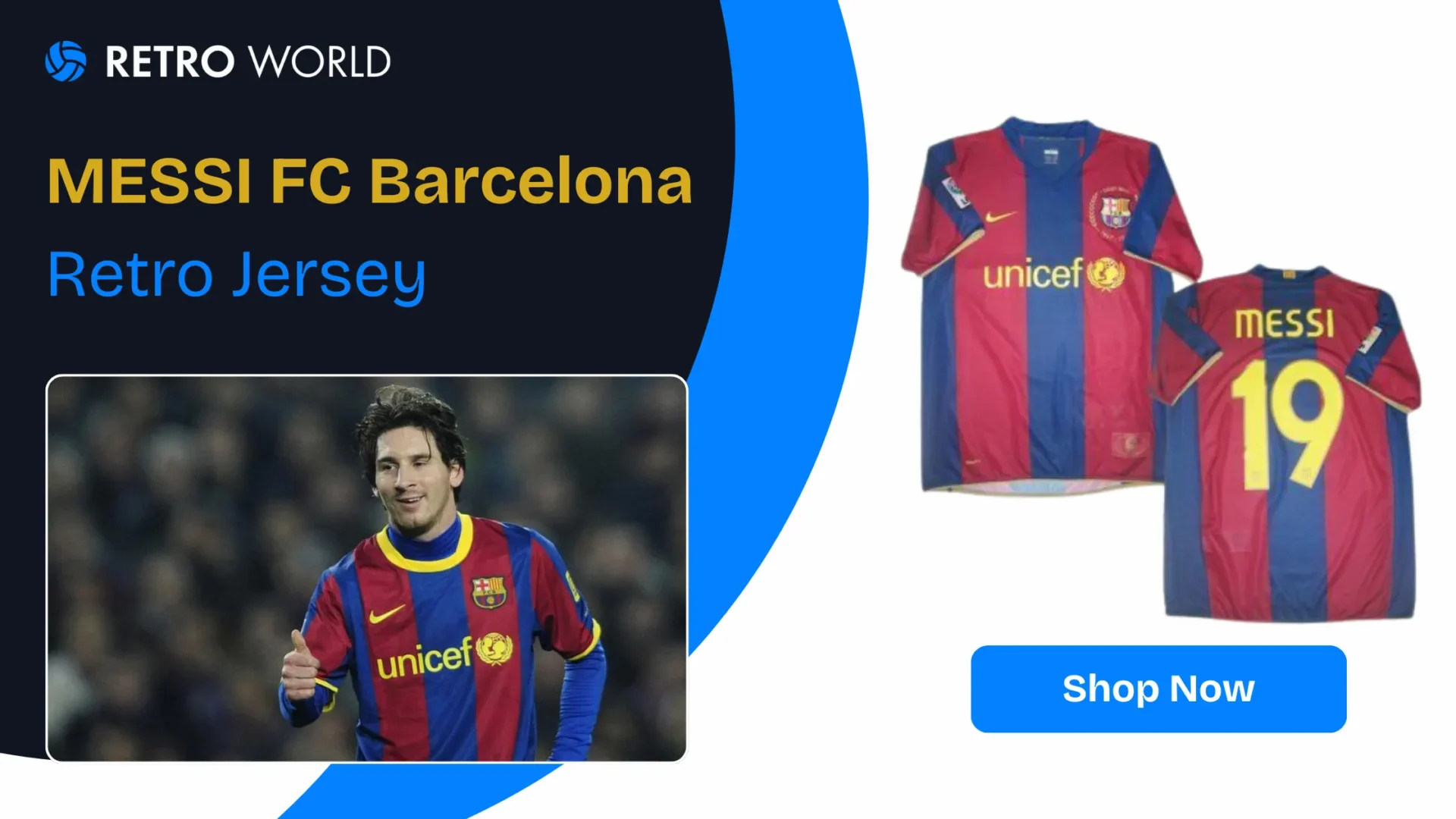 Messi FC Barcelona Jersey