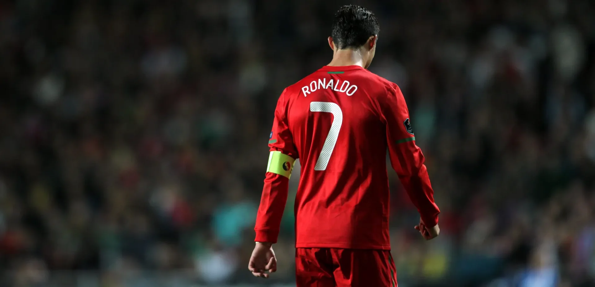 Cristiano Ronaldo from backside